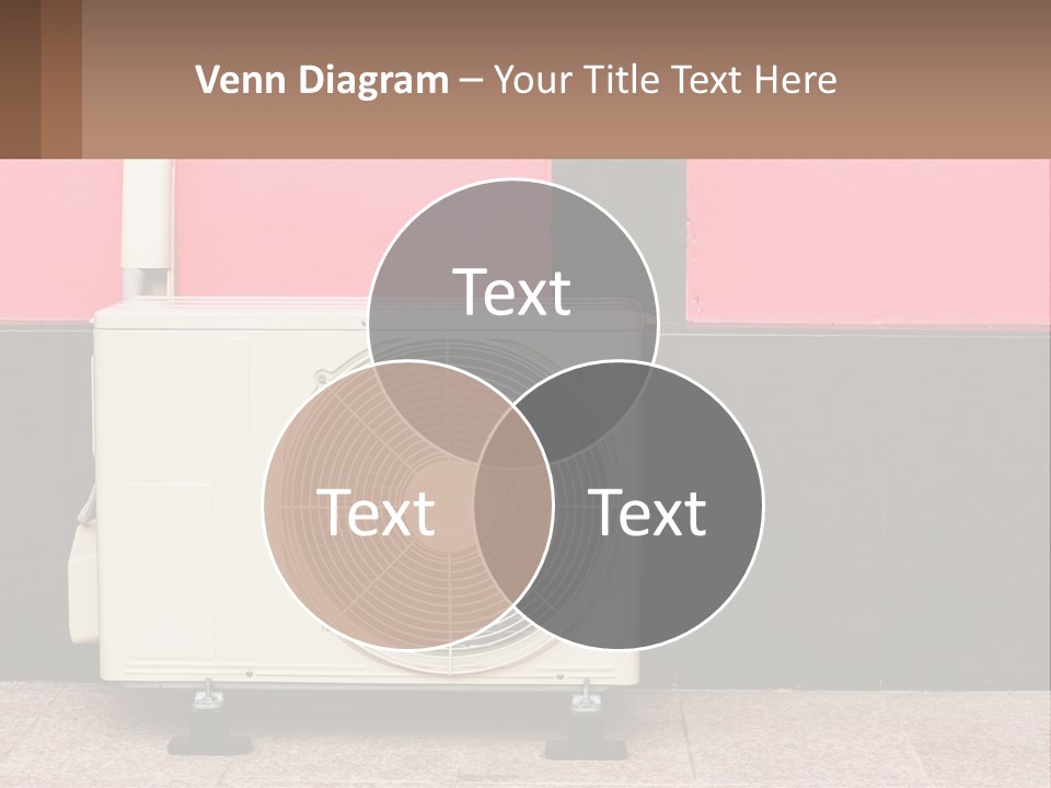 Conditioner Cold Heat PowerPoint Template
