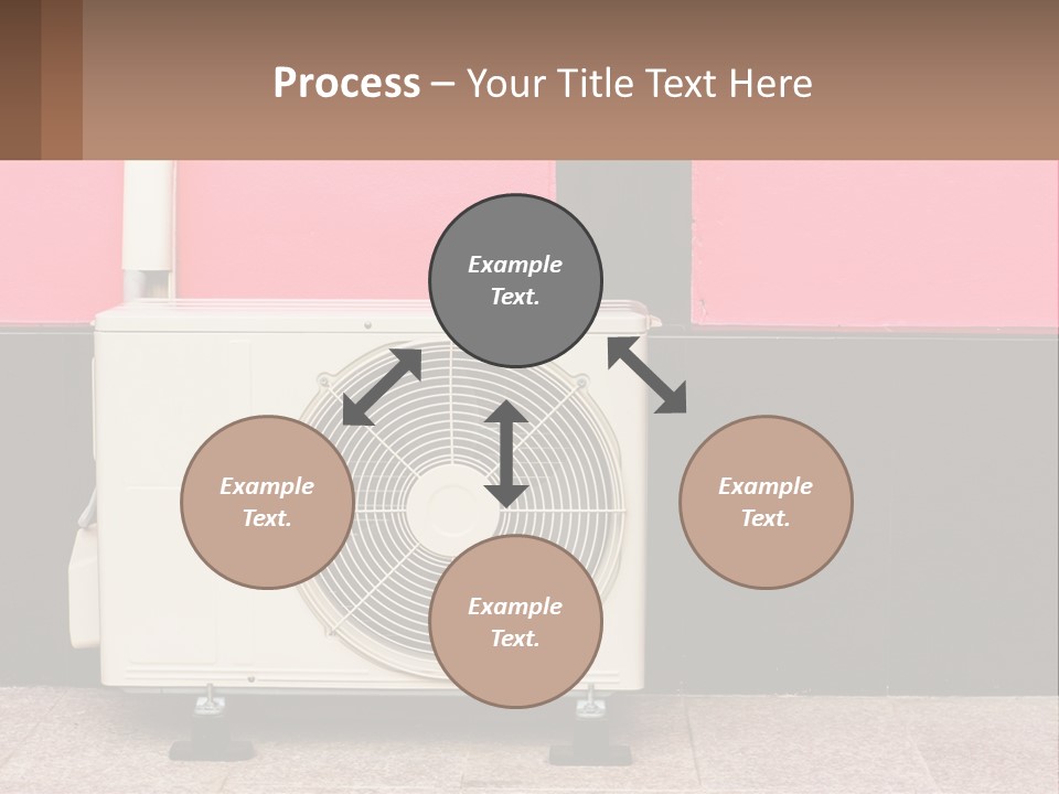 Conditioner Cold Heat PowerPoint Template