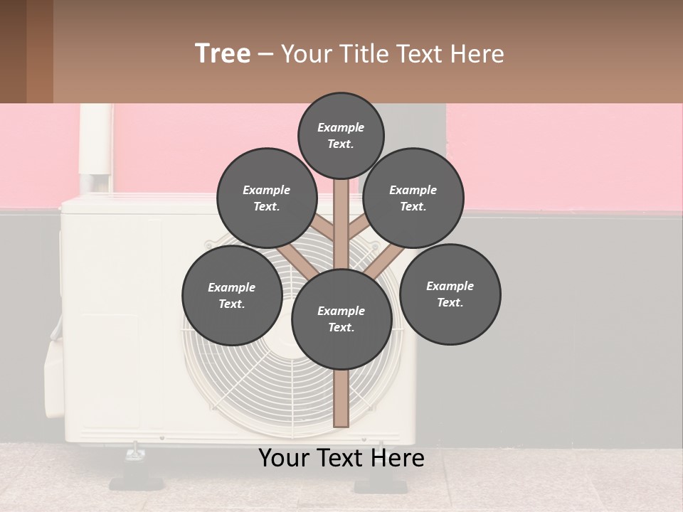 Conditioner Cold Heat PowerPoint Template