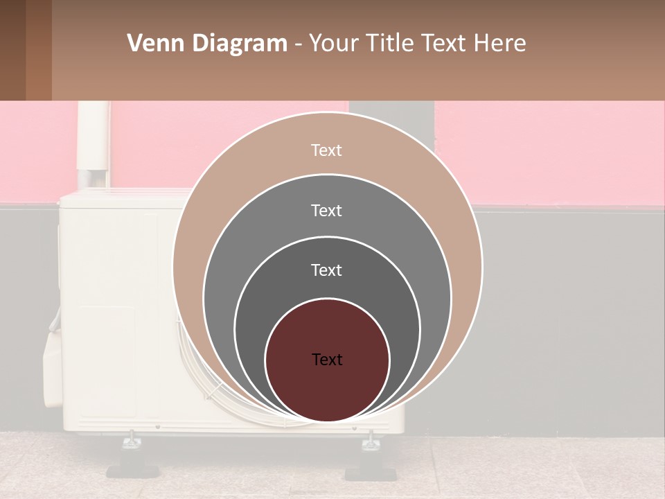 Conditioner Cold Heat PowerPoint Template