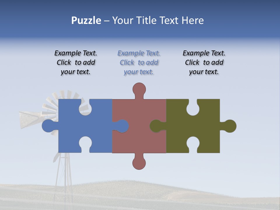 Electricity White Heat PowerPoint Template