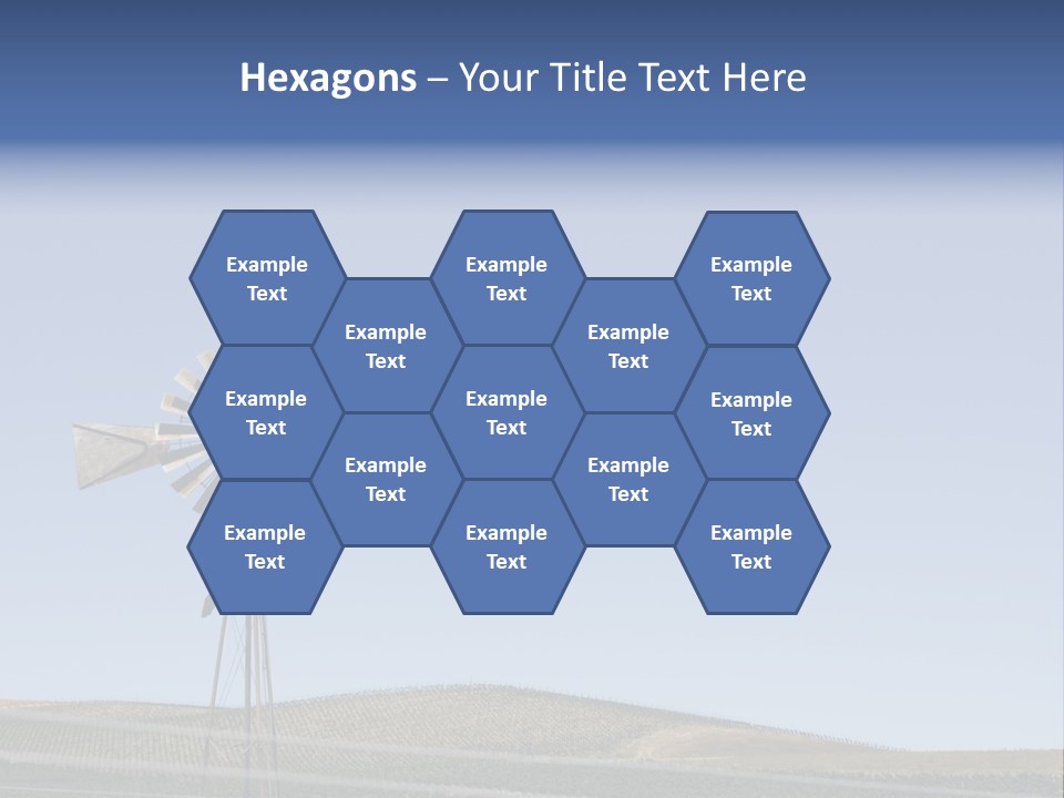 Electricity White Heat PowerPoint Template