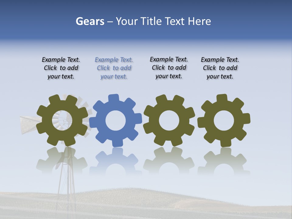 Electricity White Heat PowerPoint Template