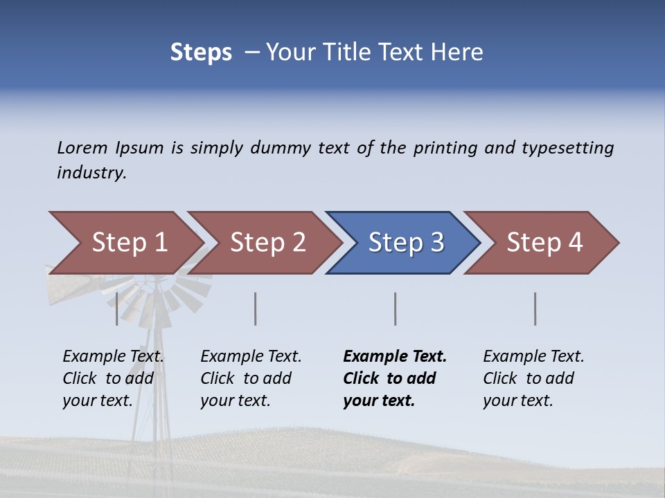 Electricity White Heat PowerPoint Template