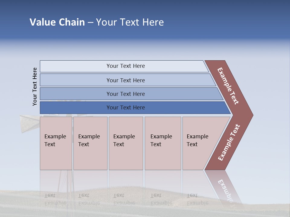 Electricity White Heat PowerPoint Template