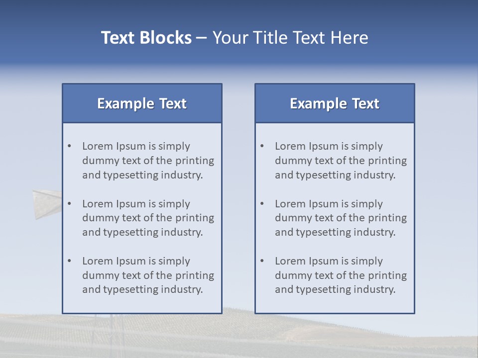 Electricity White Heat PowerPoint Template