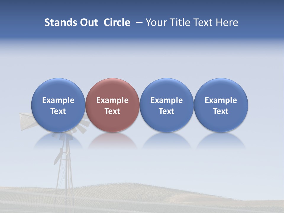 Electricity White Heat PowerPoint Template