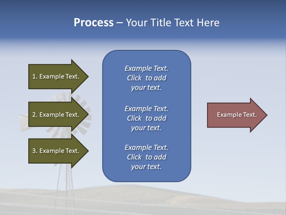 Electricity White Heat PowerPoint Template