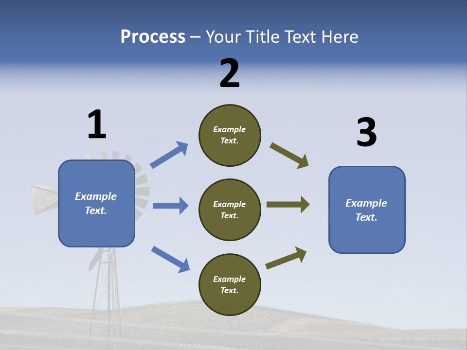 Electricity White Heat PowerPoint Template