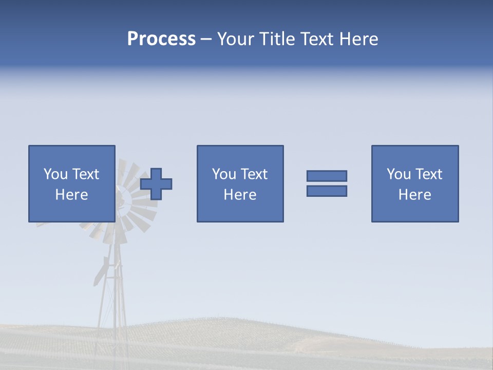Electricity White Heat PowerPoint Template