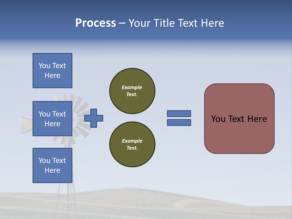 Electricity White Heat PowerPoint Template
