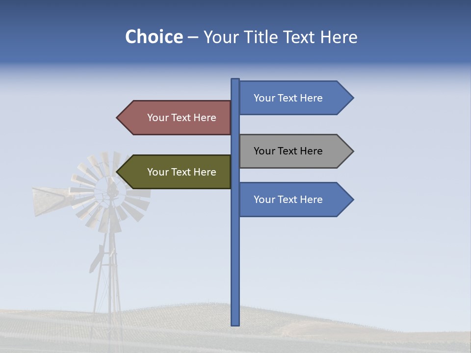 Electricity White Heat PowerPoint Template