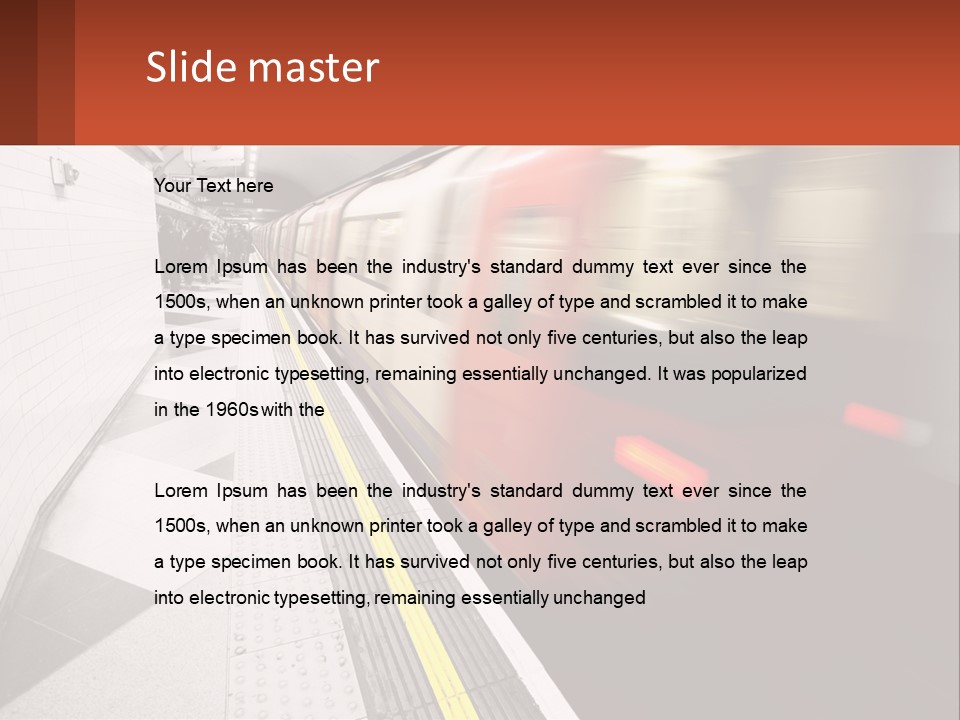 House Part Electric PowerPoint Template