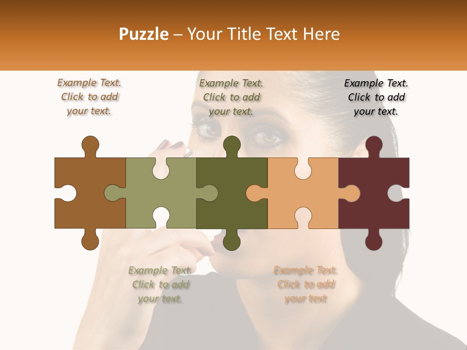 White Condition Switch PowerPoint Template