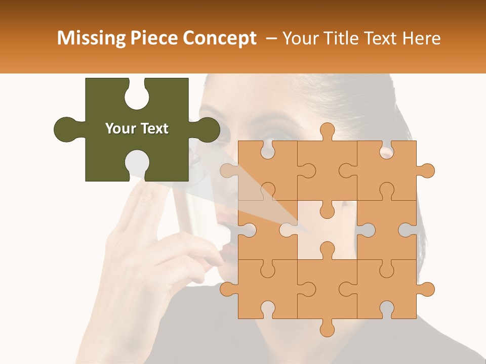 White Condition Switch PowerPoint Template