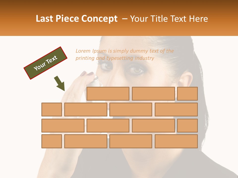White Condition Switch PowerPoint Template