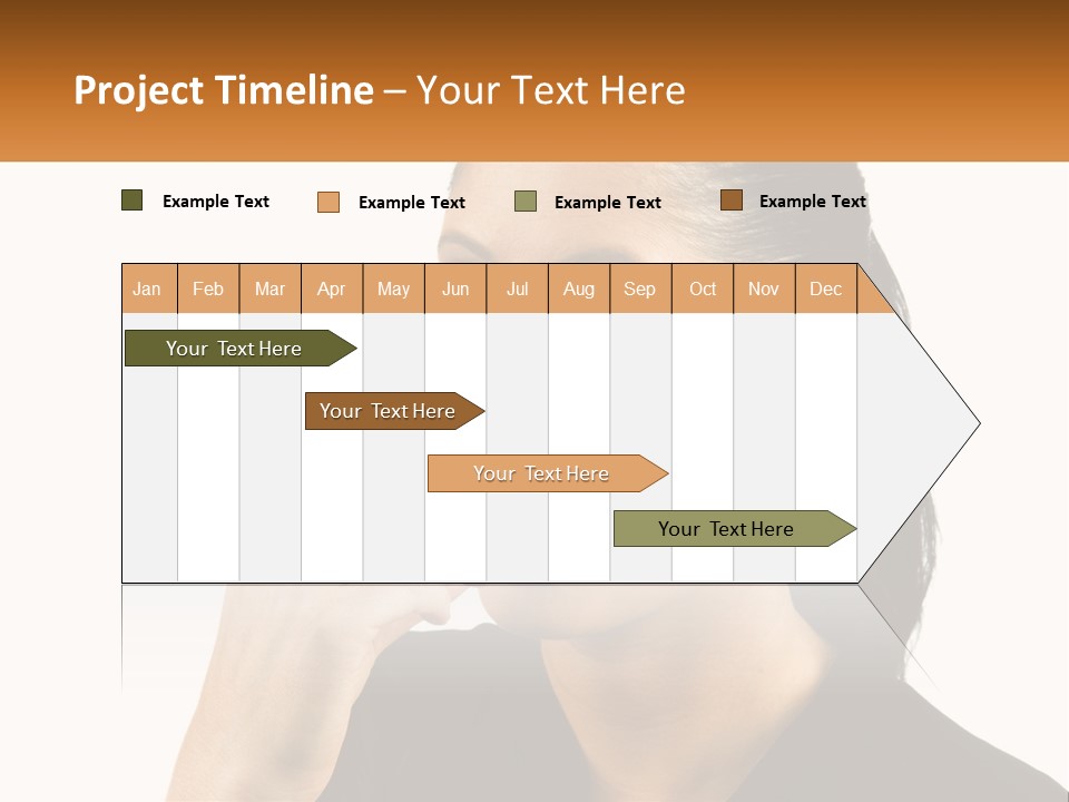 White Condition Switch PowerPoint Template