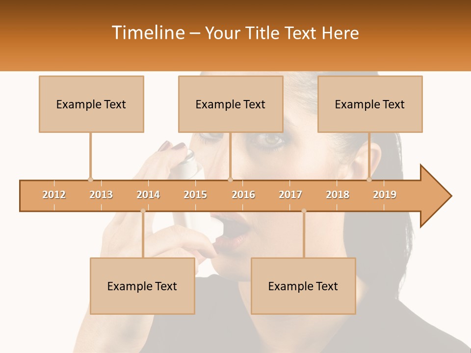 White Condition Switch PowerPoint Template