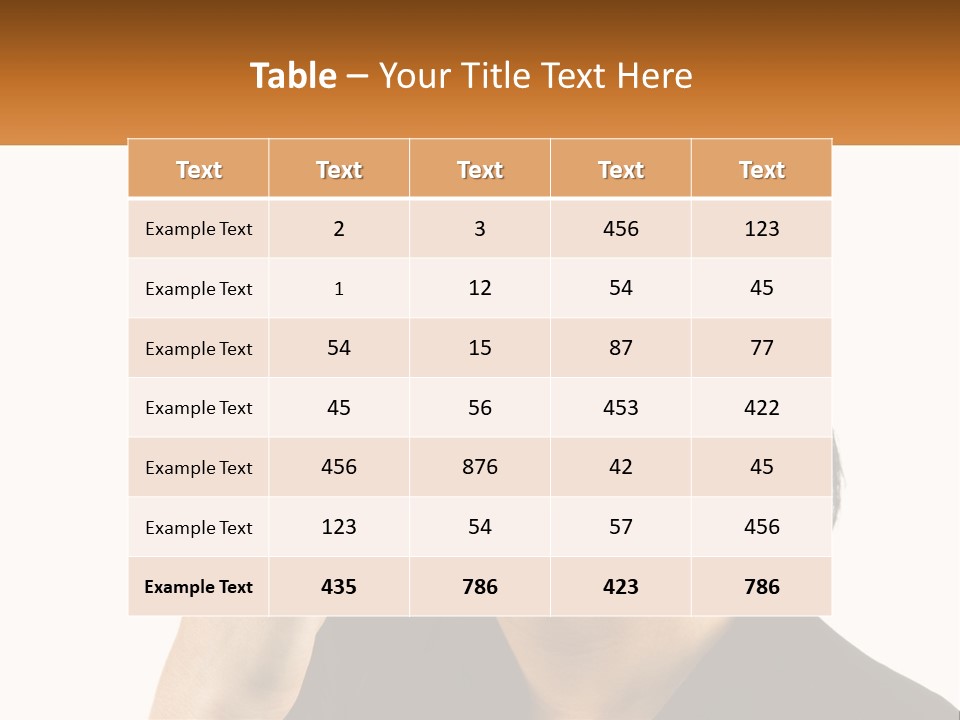 White Condition Switch PowerPoint Template