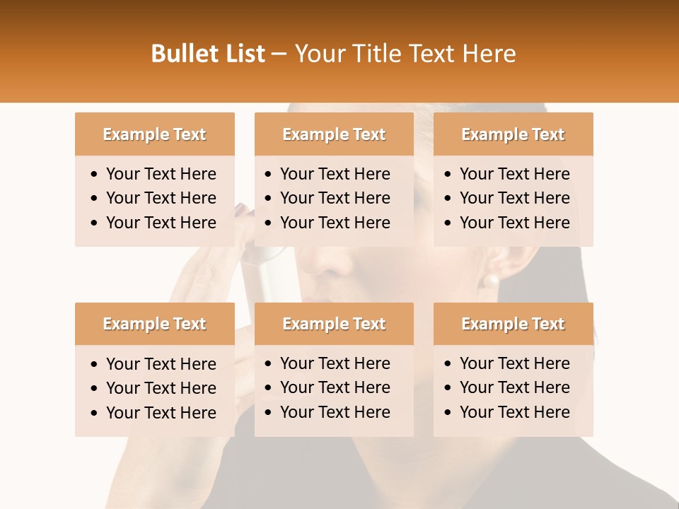 White Condition Switch PowerPoint Template