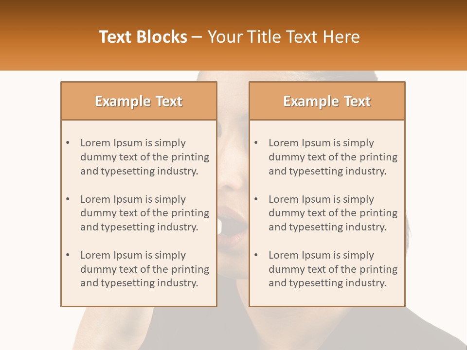 White Condition Switch PowerPoint Template