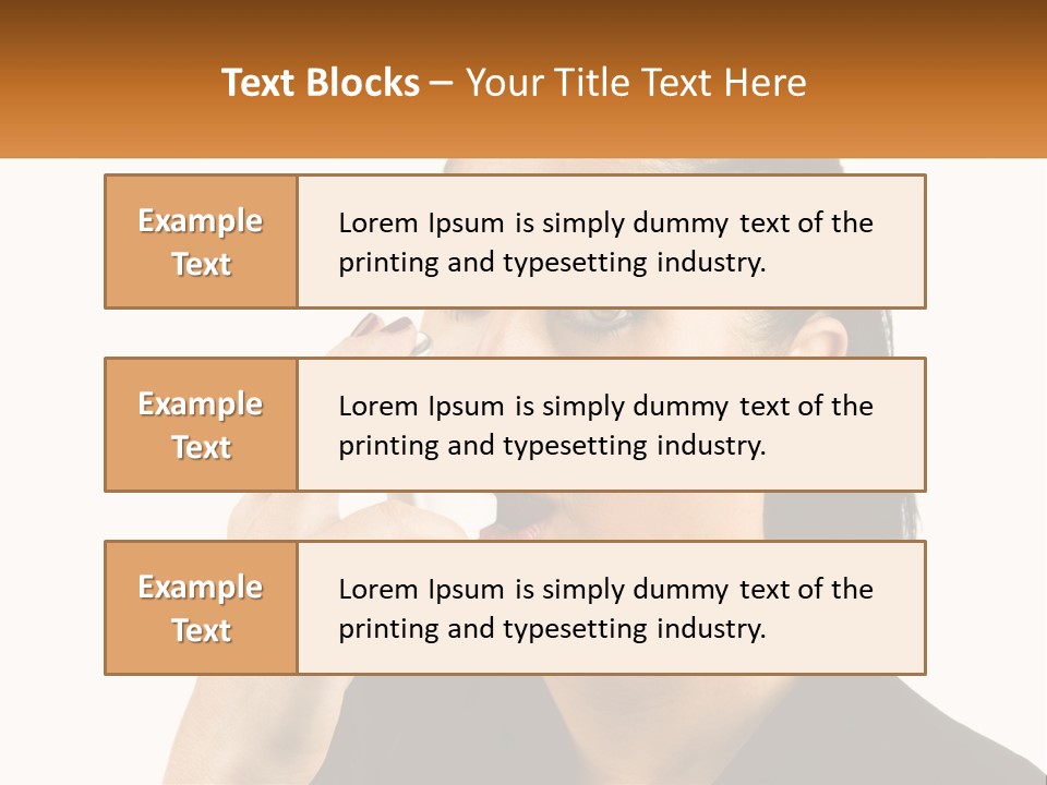 White Condition Switch PowerPoint Template