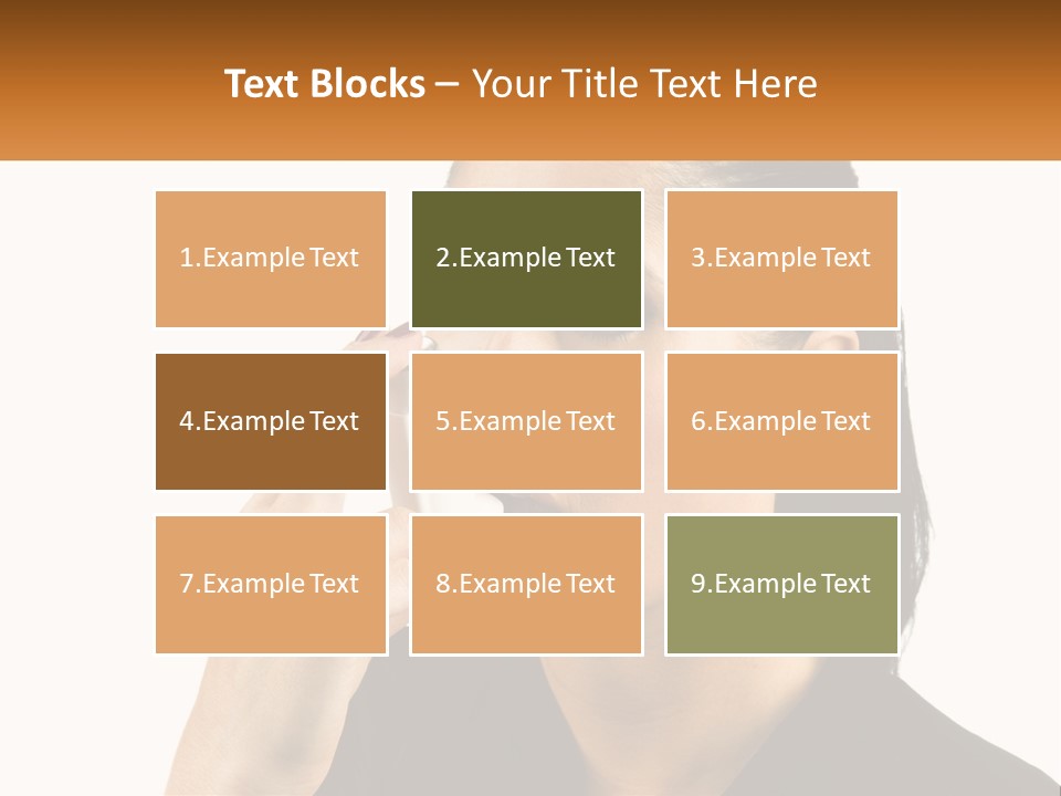 White Condition Switch PowerPoint Template