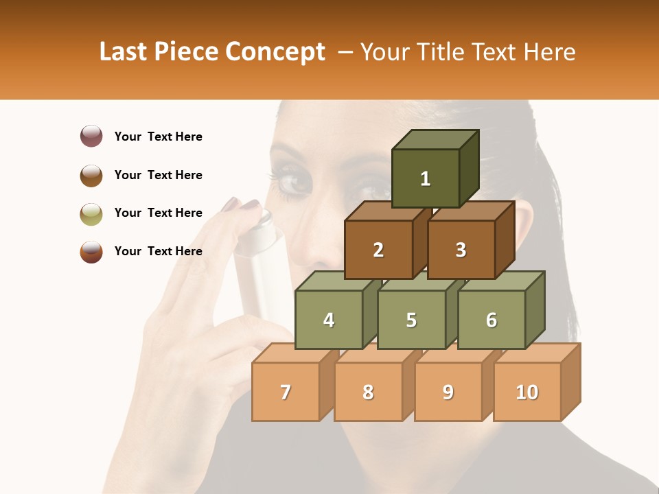 White Condition Switch PowerPoint Template