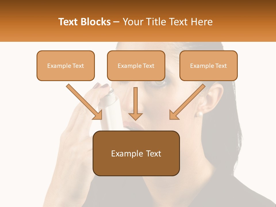 White Condition Switch PowerPoint Template