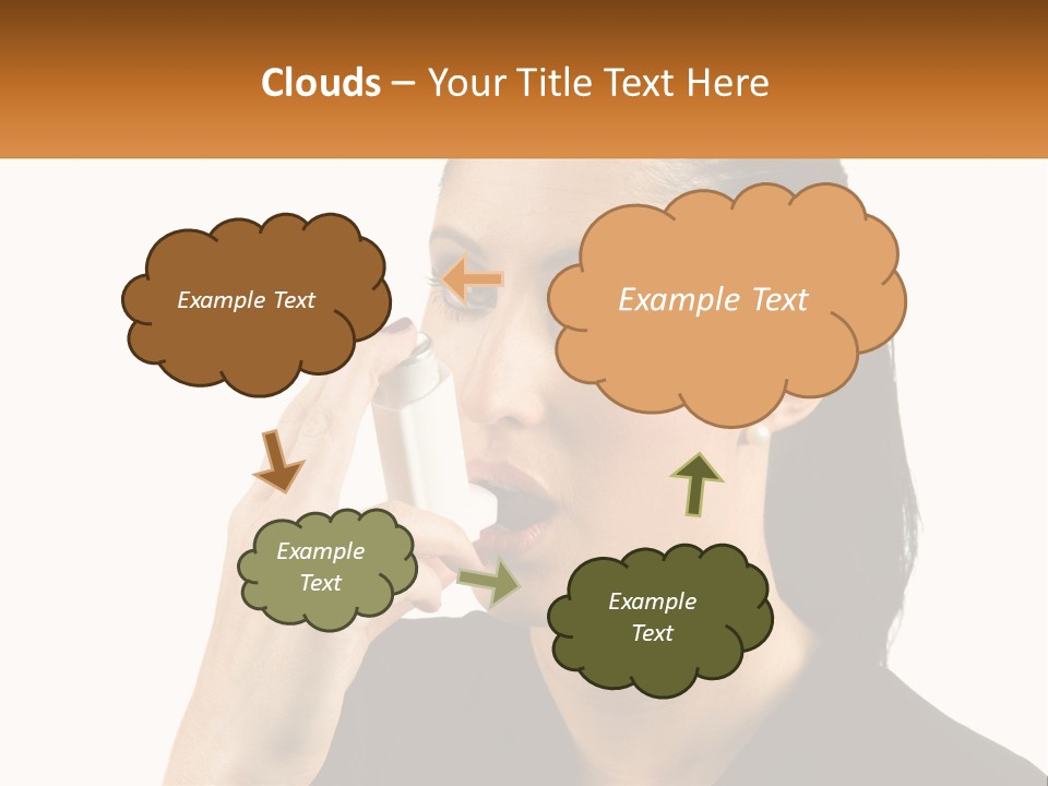 White Condition Switch PowerPoint Template