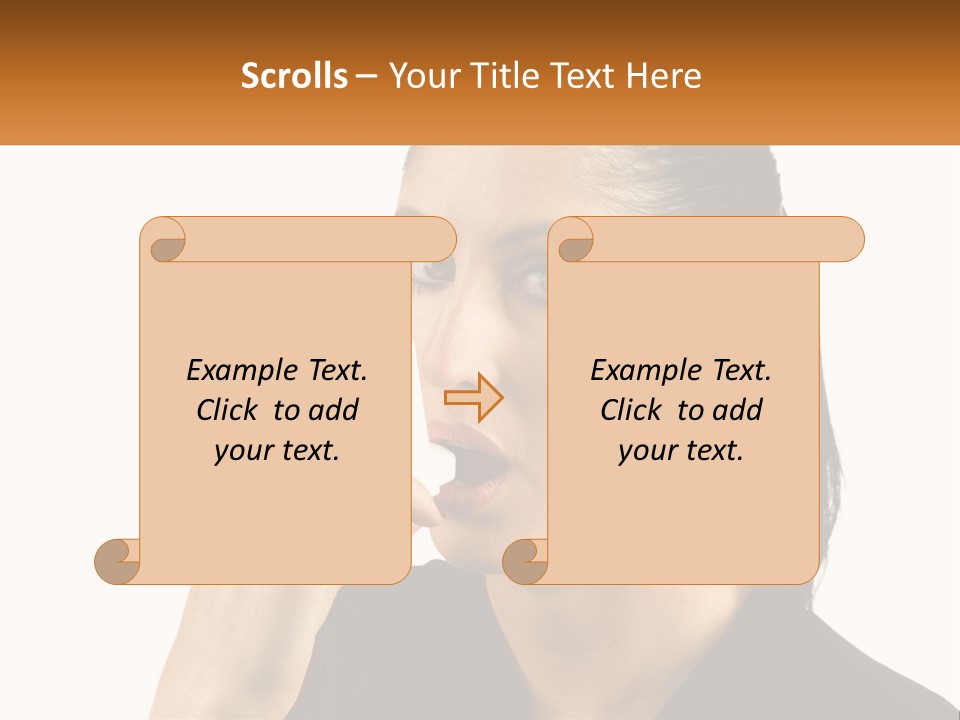 White Condition Switch PowerPoint Template