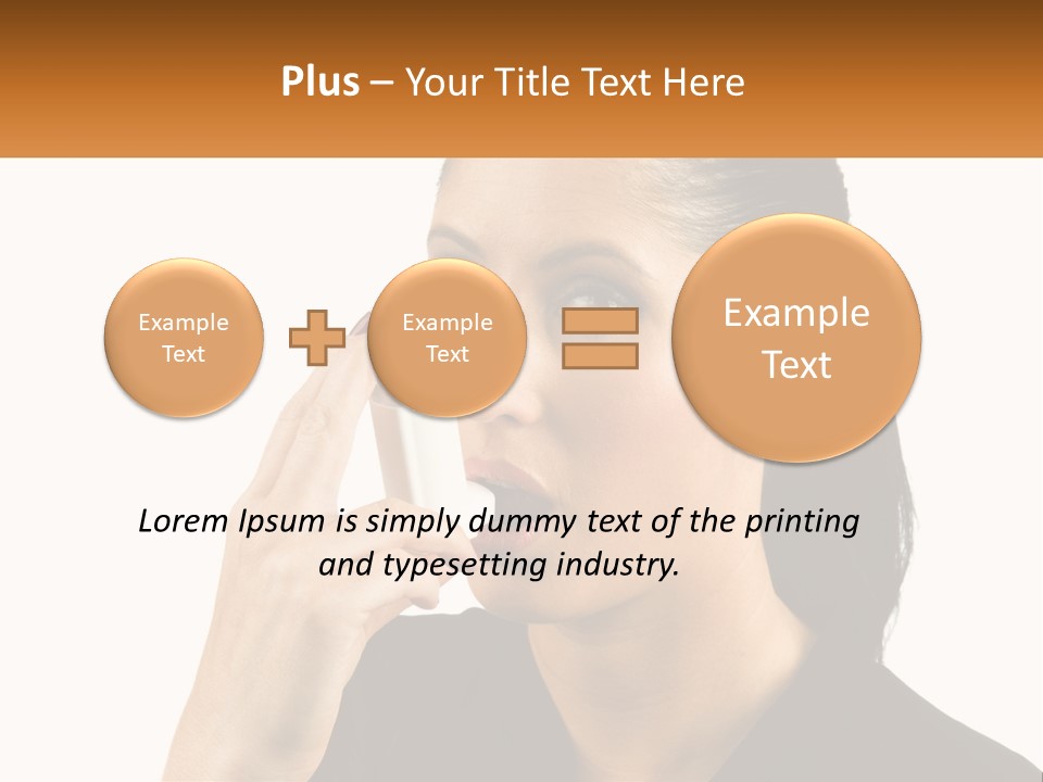 White Condition Switch PowerPoint Template