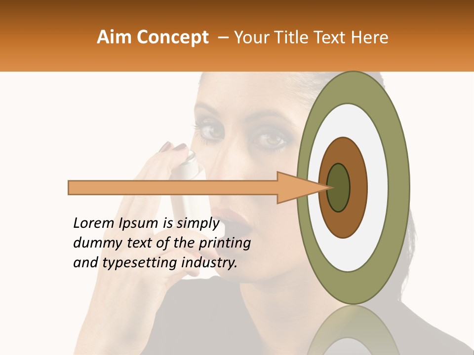 White Condition Switch PowerPoint Template