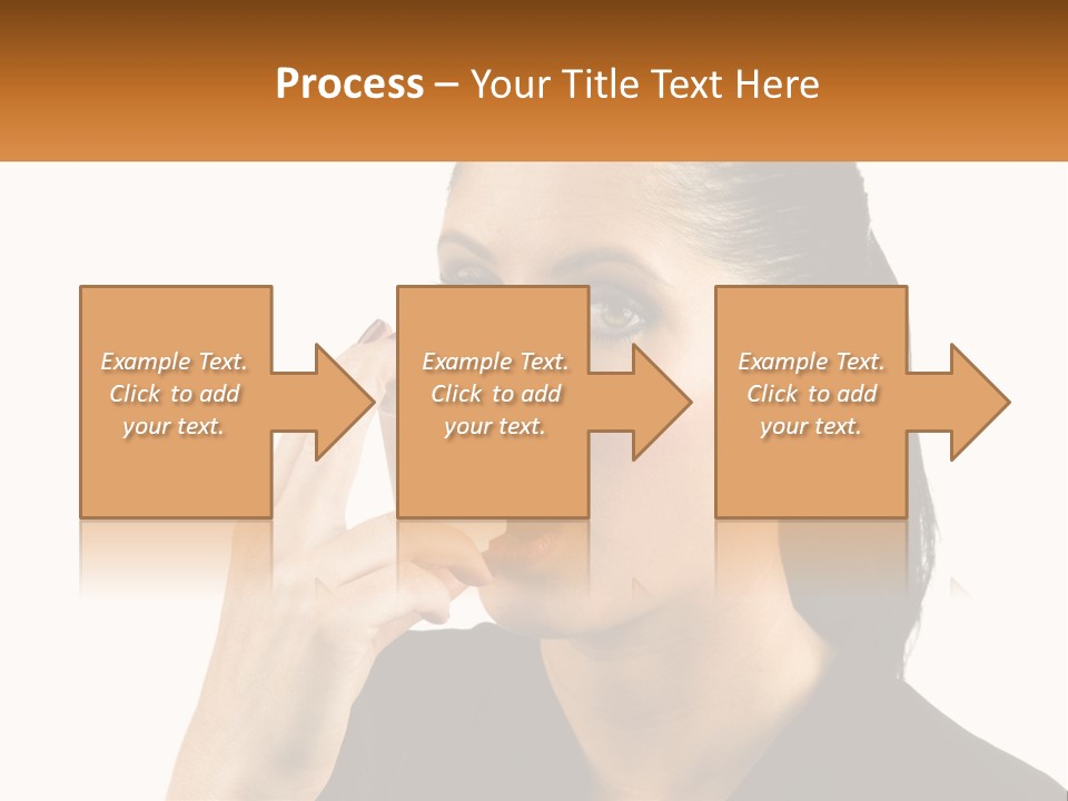 White Condition Switch PowerPoint Template