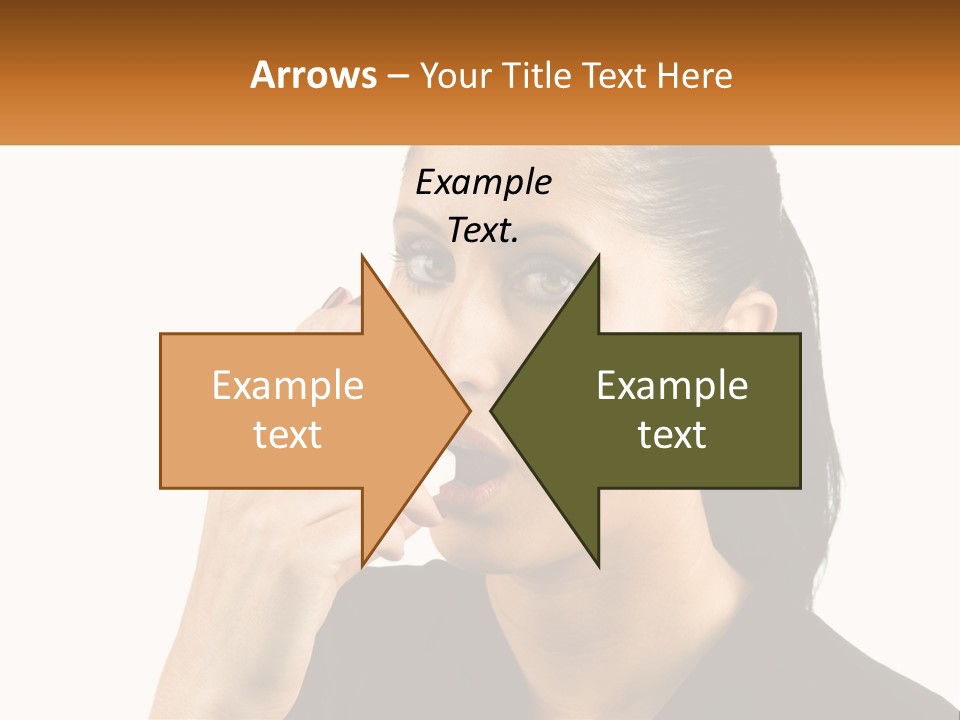 White Condition Switch PowerPoint Template