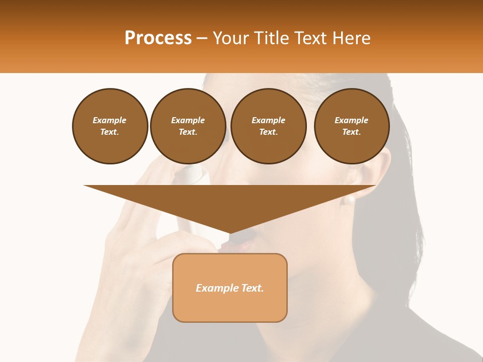White Condition Switch PowerPoint Template