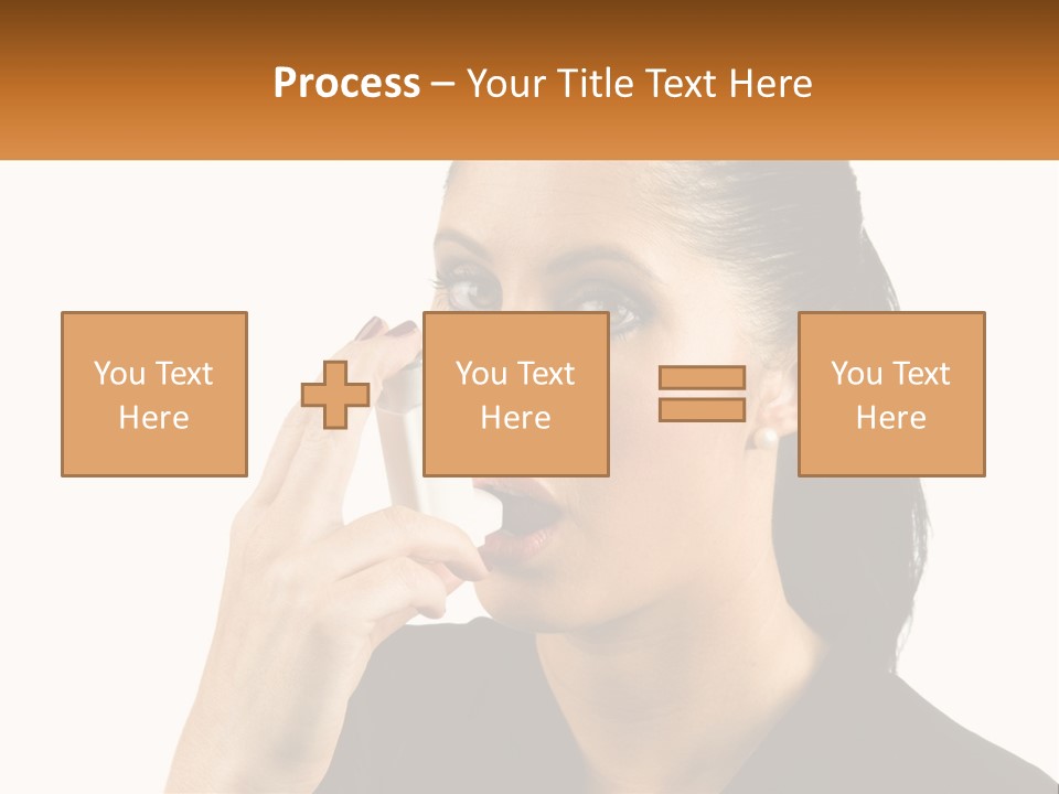 White Condition Switch PowerPoint Template