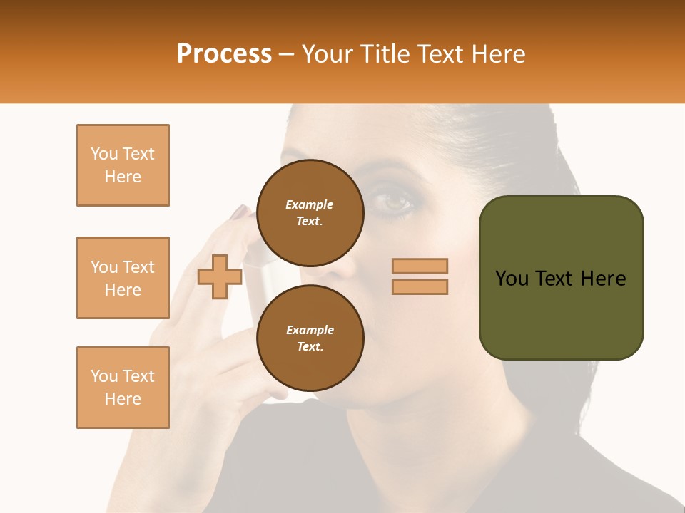 White Condition Switch PowerPoint Template