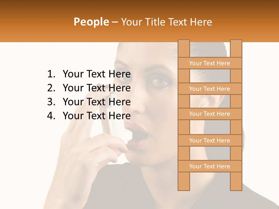 White Condition Switch PowerPoint Template