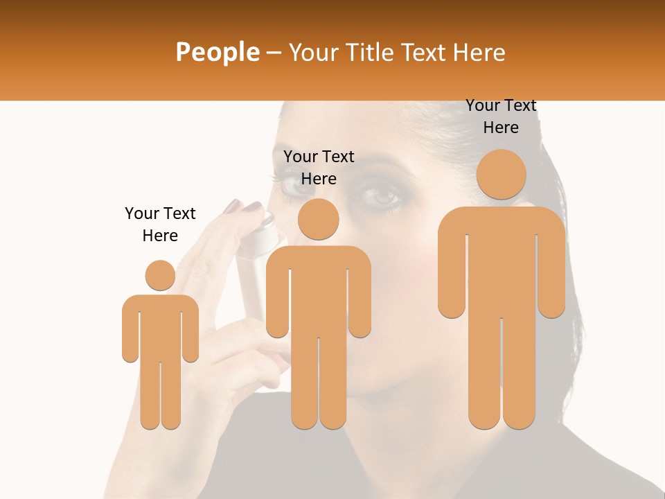 White Condition Switch PowerPoint Template