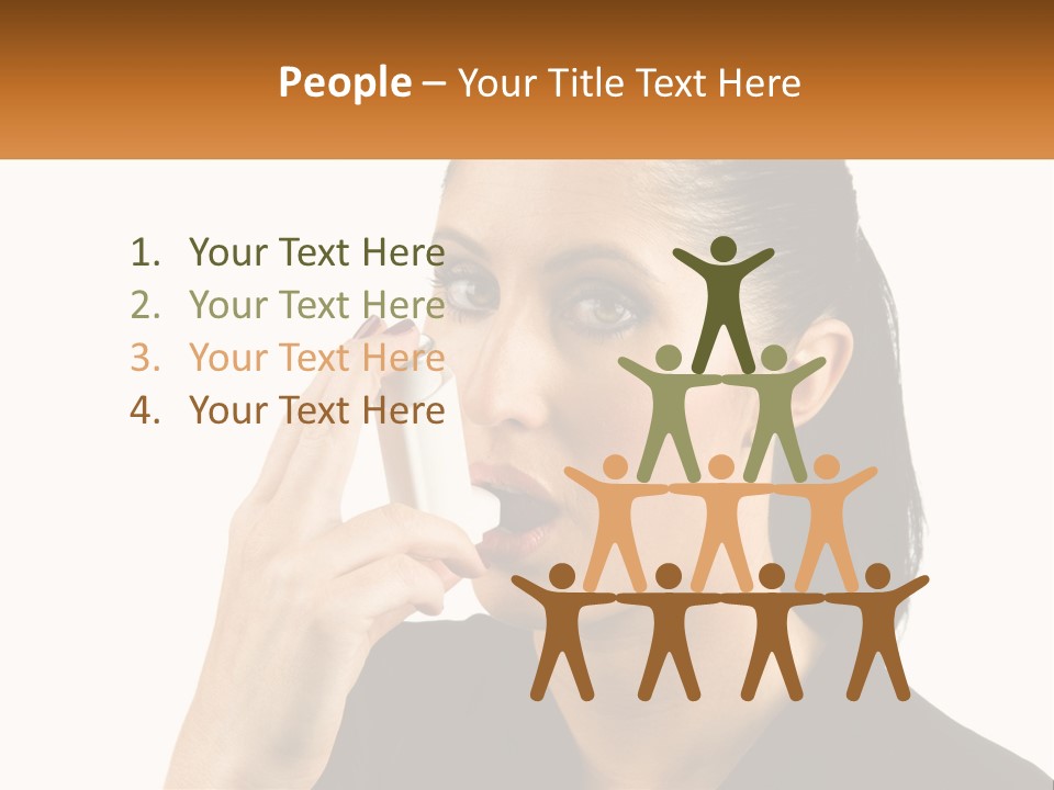 White Condition Switch PowerPoint Template