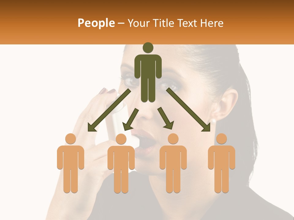 White Condition Switch PowerPoint Template