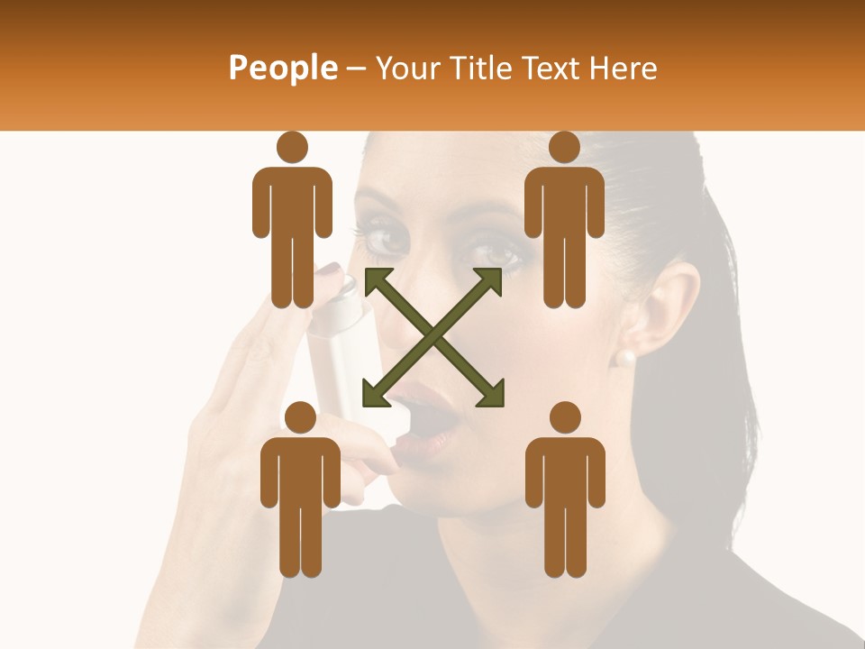 White Condition Switch PowerPoint Template