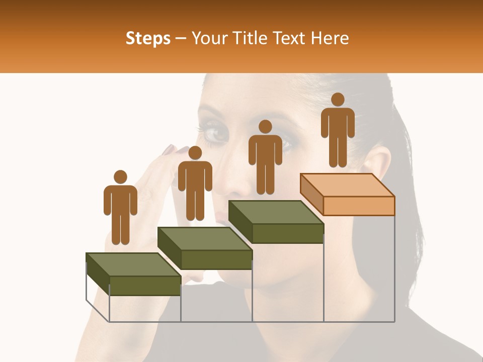 White Condition Switch PowerPoint Template