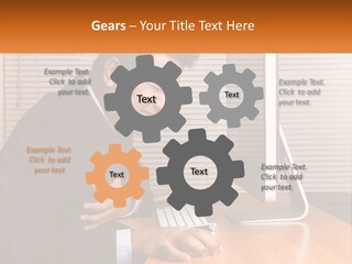 Temperature Equipment Cooling PowerPoint Template