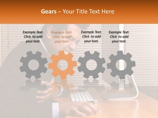 Temperature Equipment Cooling PowerPoint Template