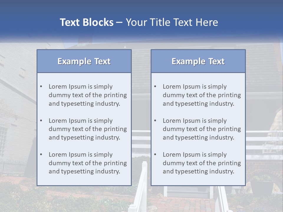 Cold Air Supply PowerPoint Template