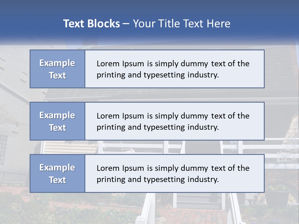 Cold Air Supply PowerPoint Template