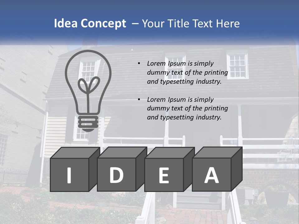 Cold Air Supply PowerPoint Template