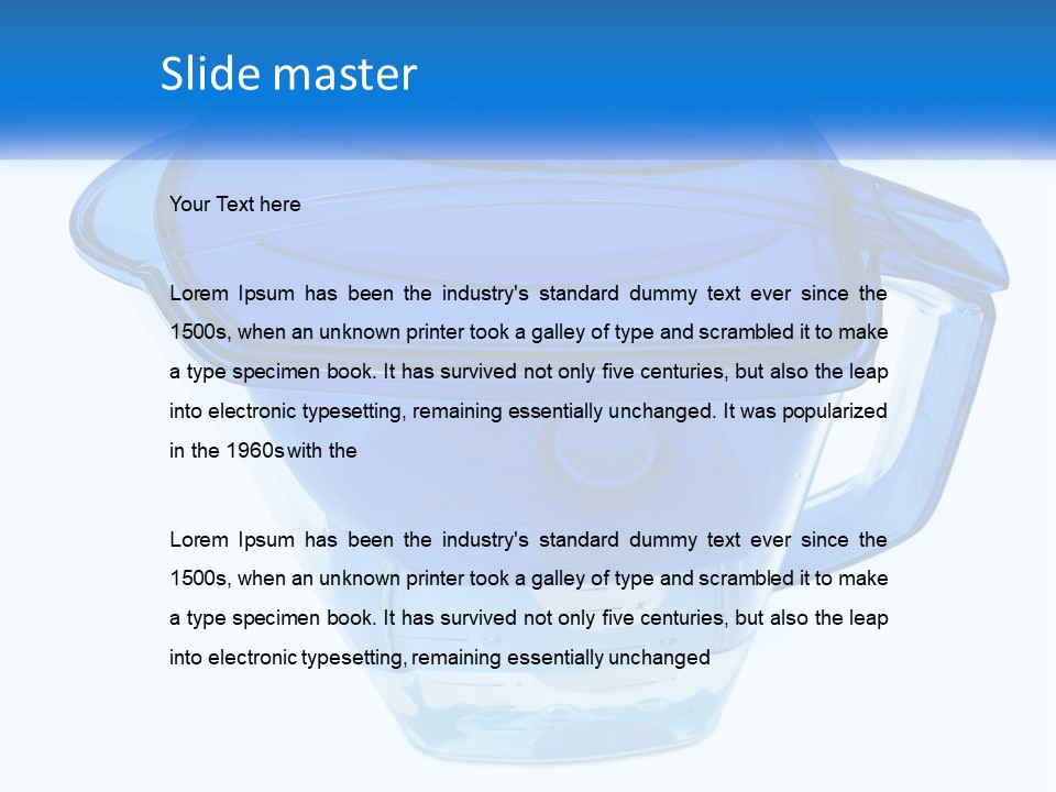 Electricity Equipment Cool PowerPoint Template